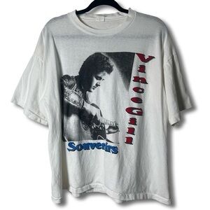 VTG 1996 Vince Gill Souvenirs Tour Single Stitch Tee Patty Loveless White XL